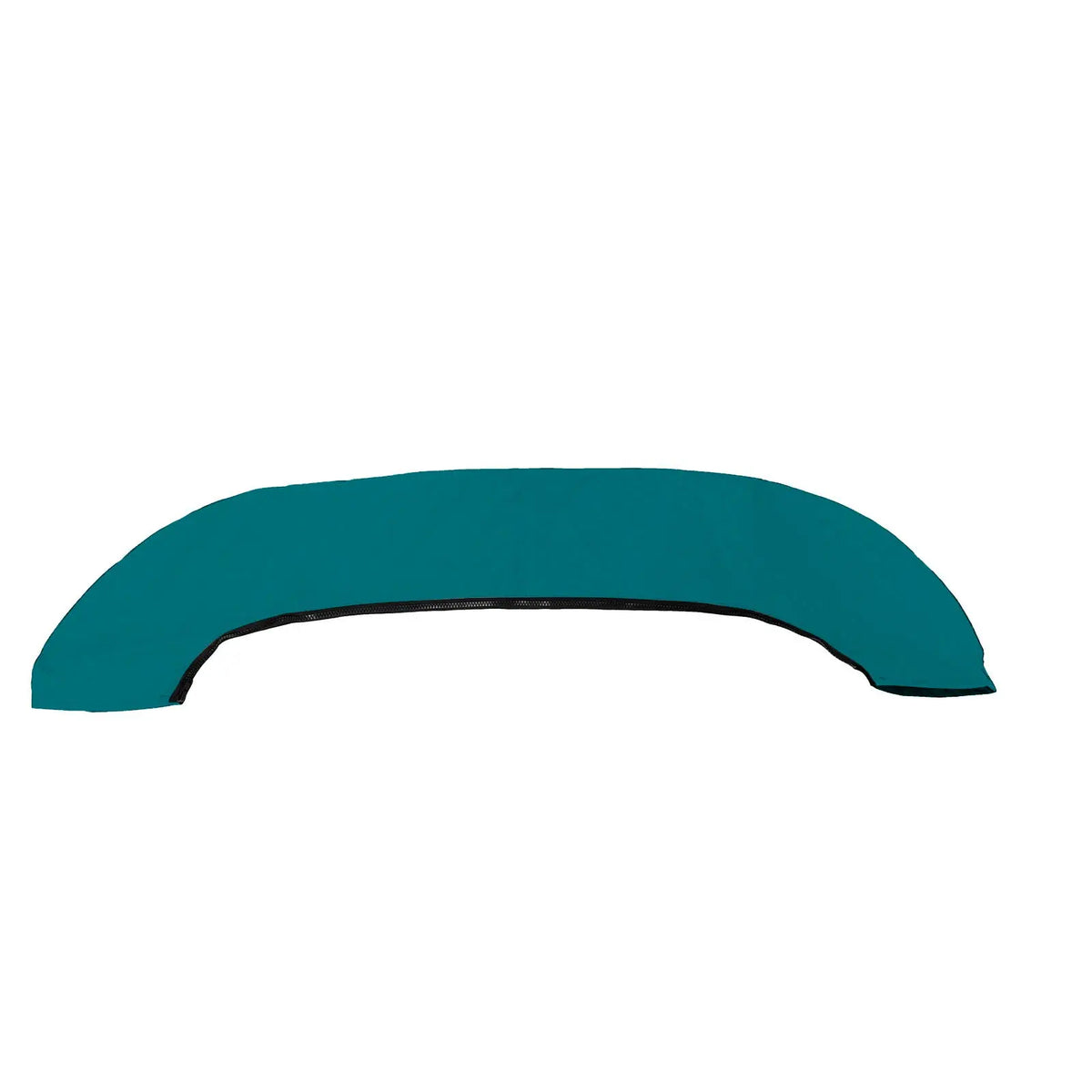 Teal Bimini Top Storage Boot designed to cover and protect the Bimini Top canvas, made from marine-grade canvas.