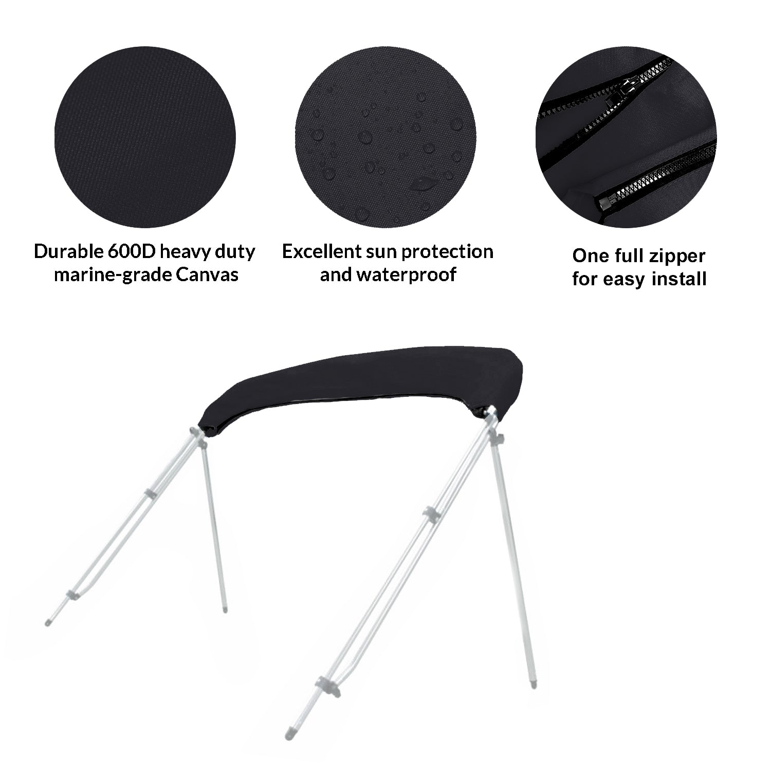 Savvycraft Waterproof Bimini Top Storage Boot