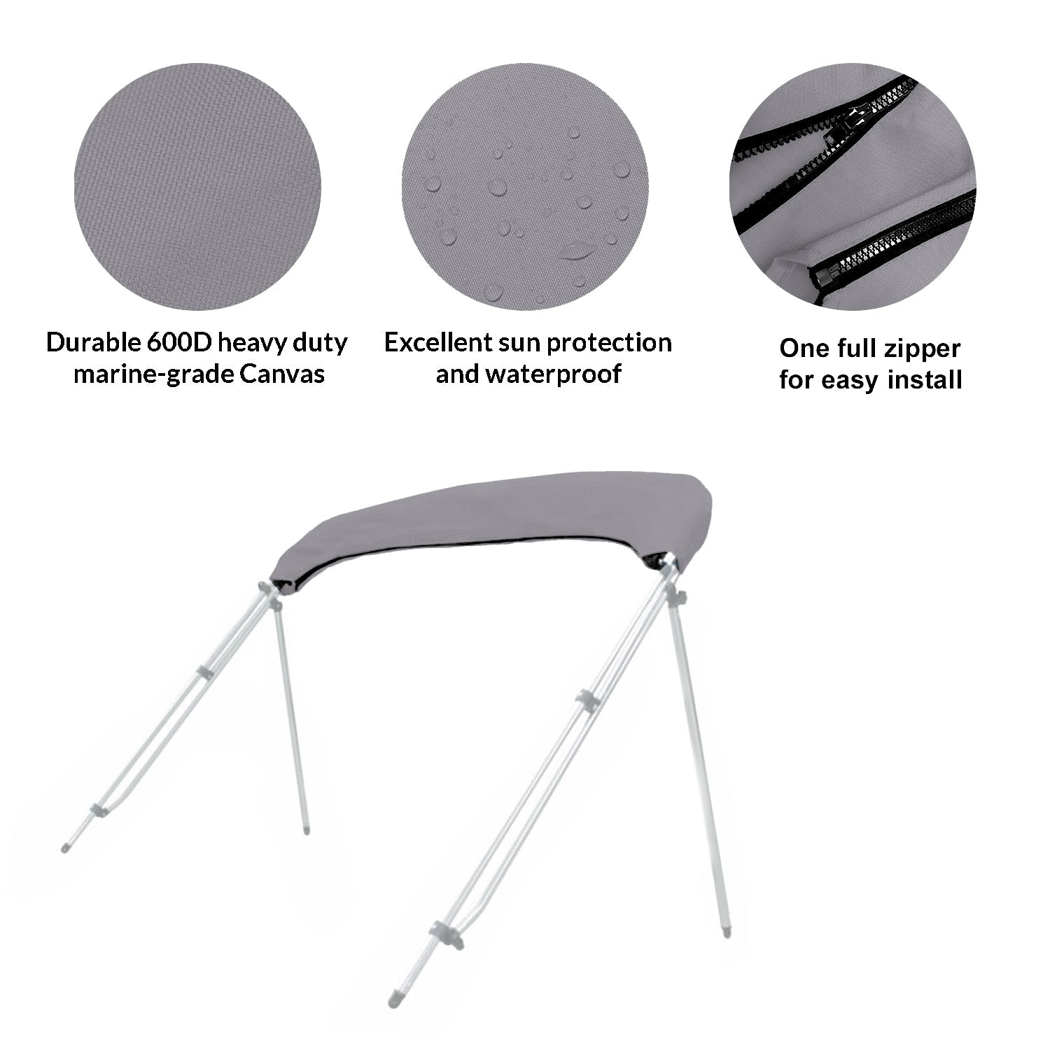 Savvycraft Waterproof Bimini Top Storage Boot