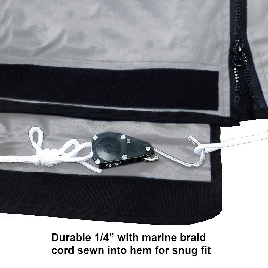 SavvyCraft® Marineshield T-Top / Hard Top Boat Covers