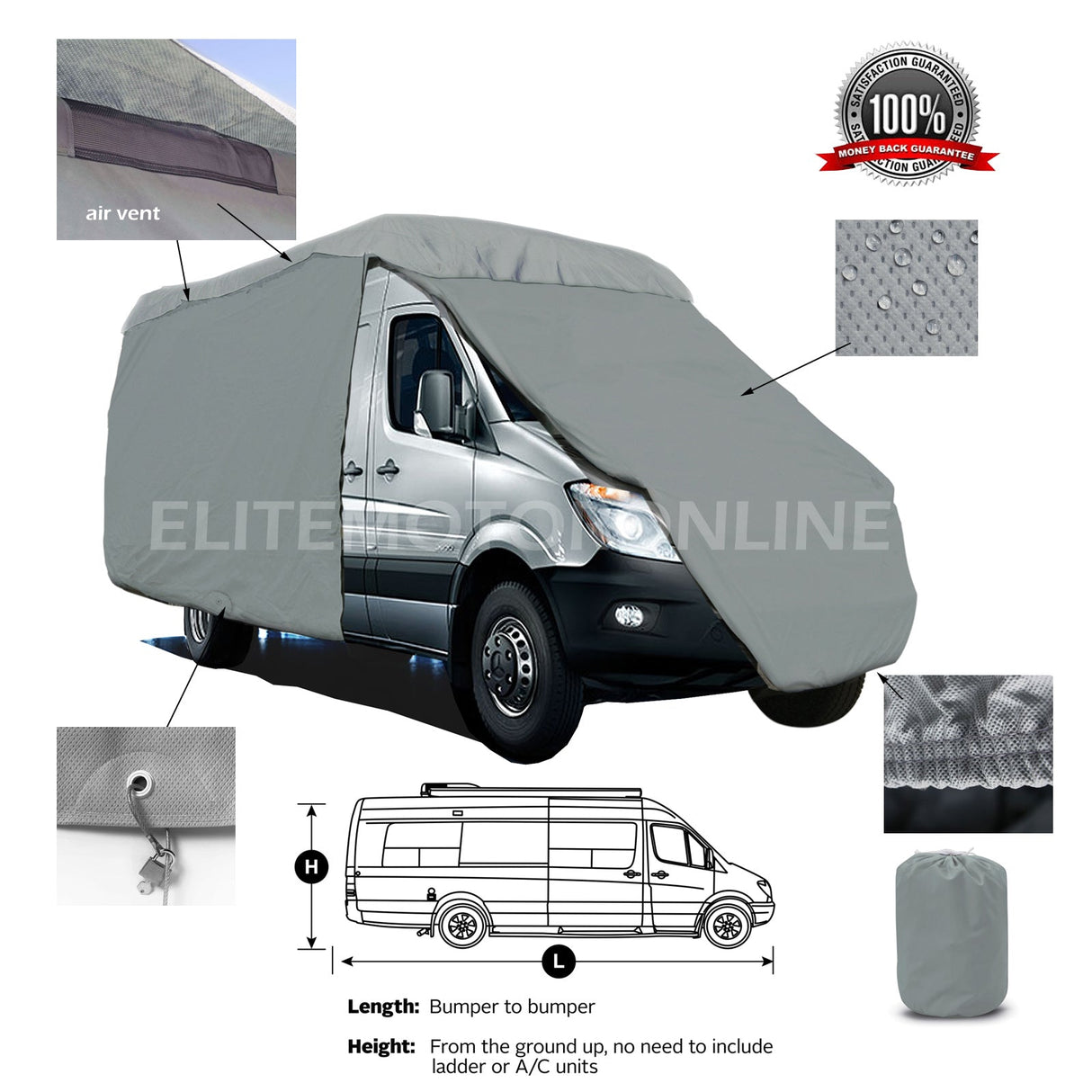Elite Premium Van Covers
