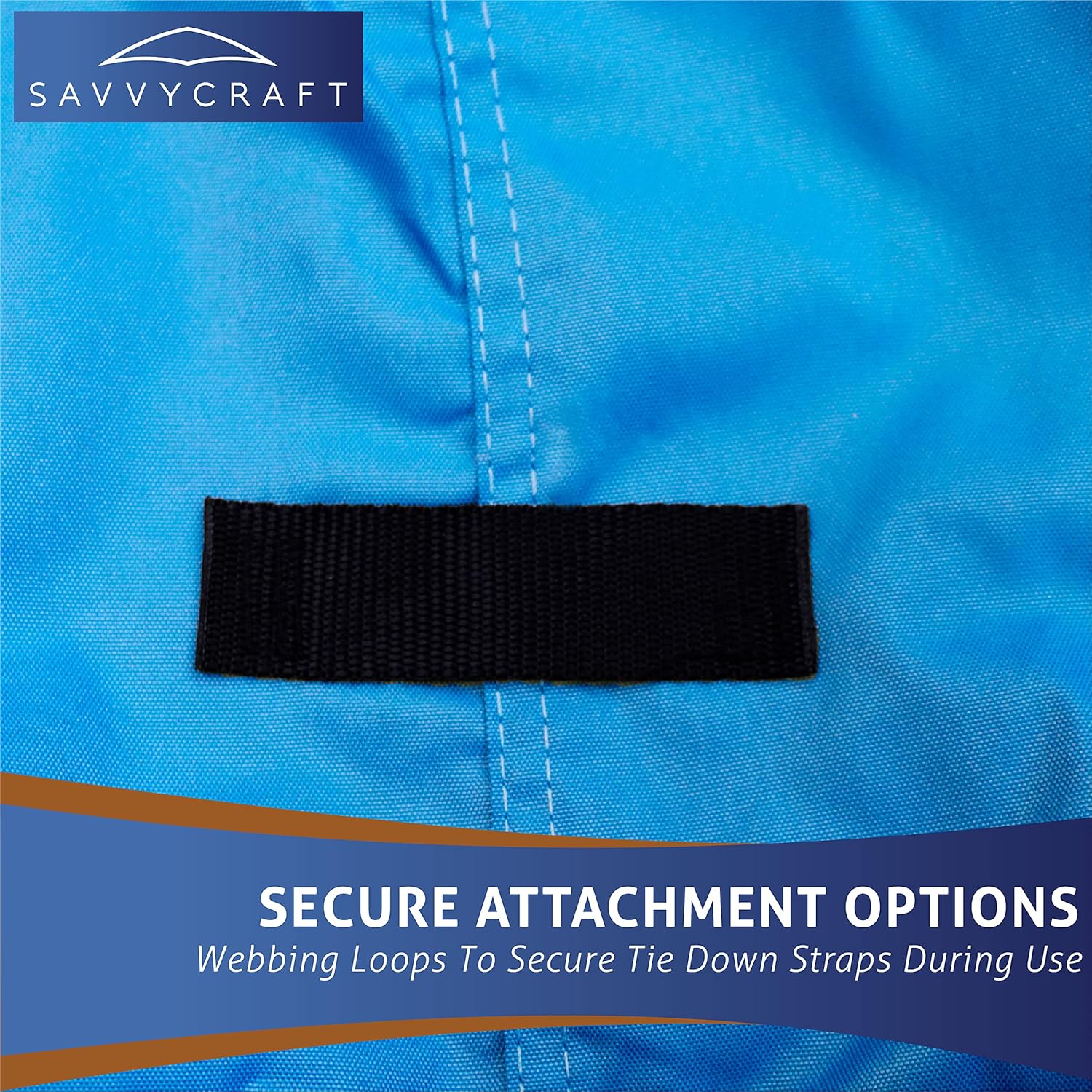 SavvyCraft® Waterproof Center Console Boat Cover, Heavy Duty Boat Cover for Center Console Boat Fishing Boat