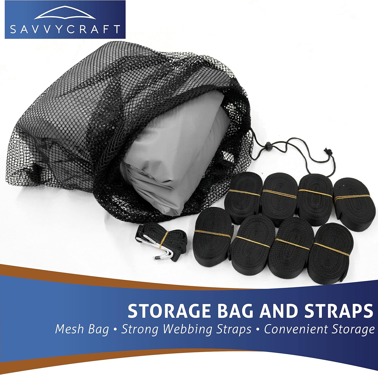 SavvyCraft® Waterproof Center Console Boat Cover, Heavy Duty Boat Cover for Center Console Boat Fishing Boat