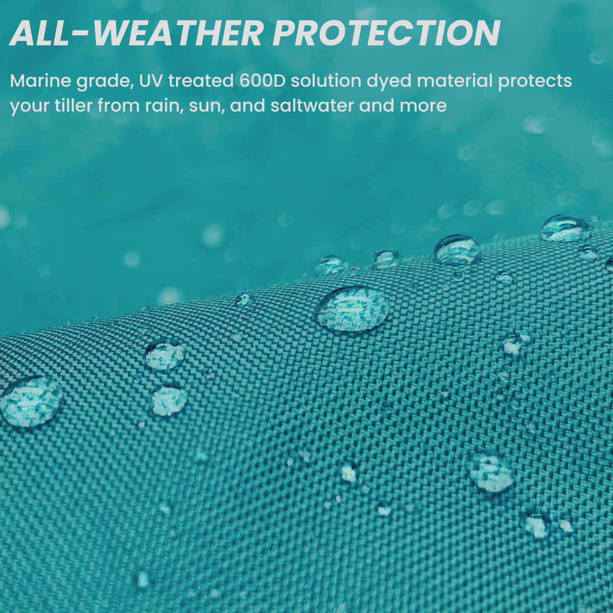 Savvycraft Waterproof Boat Tiller Cover