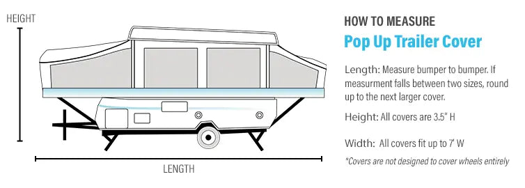 Elite Premium Folding Camper Covers SAVVYCRAFT