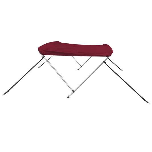 Savvycraft Waterproof 2 Bow Bimini Top Round Tube Full Set 66" Long 42" Height