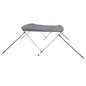 Savvycraft Waterproof 2 Bow Bimini Top Round Tube Full Set 66" Long 42" Height