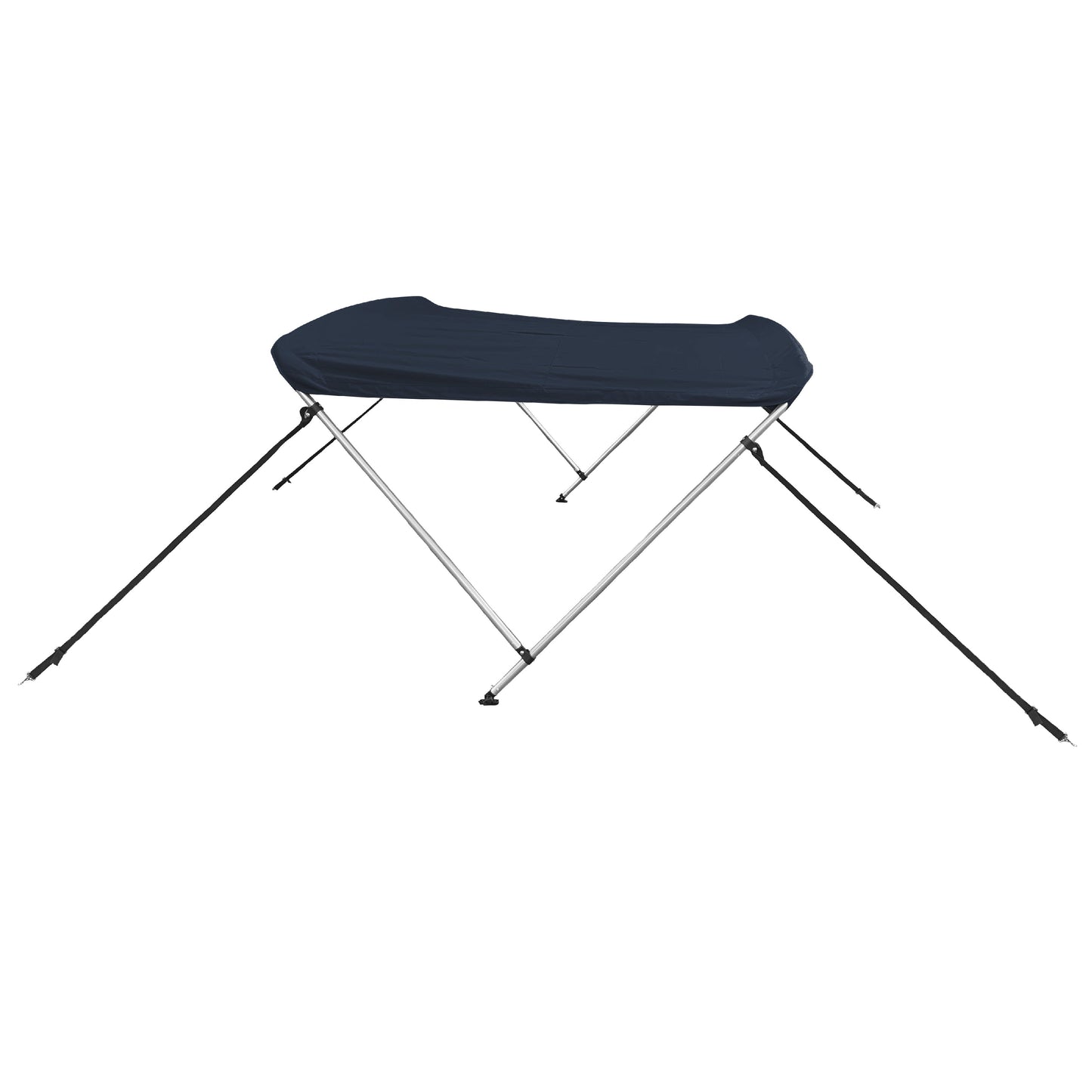 Savvycraft Waterproof 2 Bow Bimini Top Round Tube Full Set 66" Long 42" Height