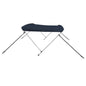 Savvycraft Waterproof 2 Bow Bimini Top Round Tube Full Set 66" Long 42" Height