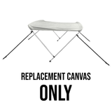 Savvycraft Waterproof 2 Bow Bimini Top Replacement Canvas 66" Long