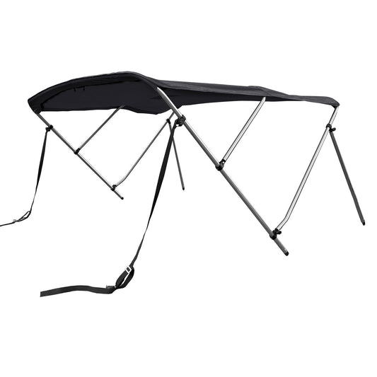 Savvycraft Waterproof 3 Bow Bimini Top Round Tube Full Set 72" Long 36" Height
