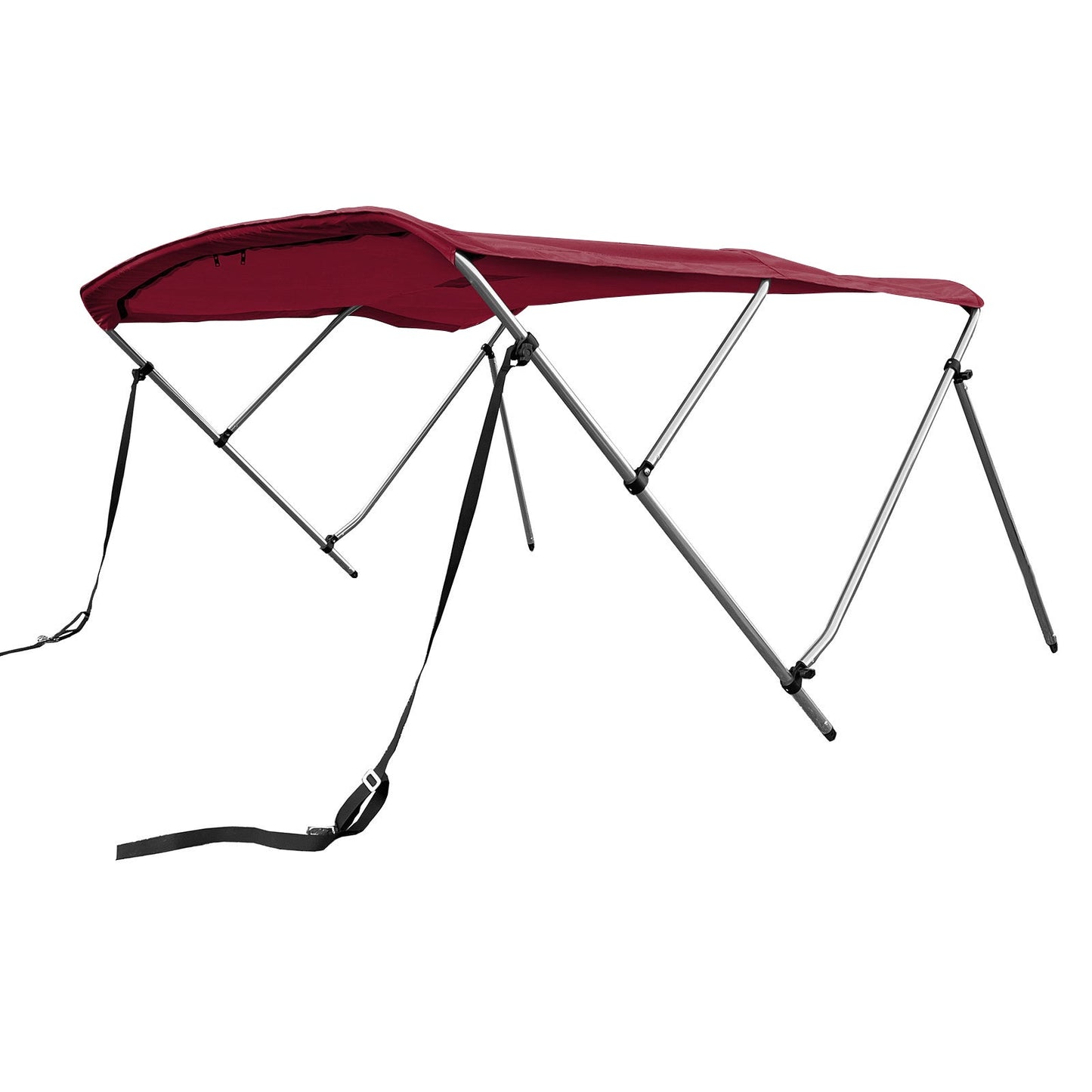 Savvycraft Waterproof 3 Bow Bimini Top Round Tube Full Set 72" Long 36" High