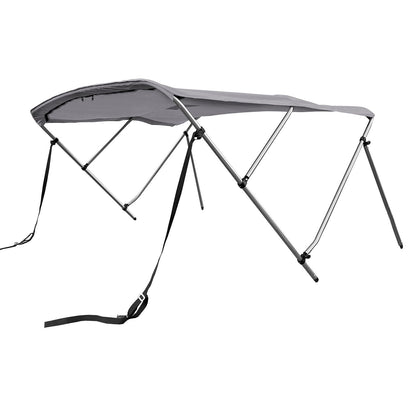 Savvycraft Waterproof 3 Bow Bimini Top Round Tube Full Set 72" Long, 54" High