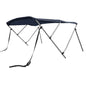Savvycraft Waterproof 3 Bow Bimini Top Round Tube Full Set 72" Long 36" High