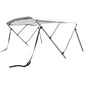 Savvycraft Waterproof 3 Bow Bimini Top Round Tube Full Set 72" Long 36" High