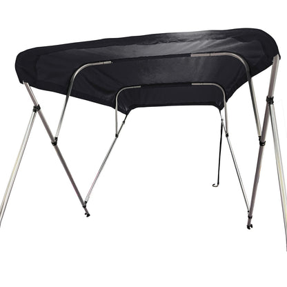 Savvycraft Waterproof 4 Bow Bimini Top Round Tube Full Set 96" Long 54" Height