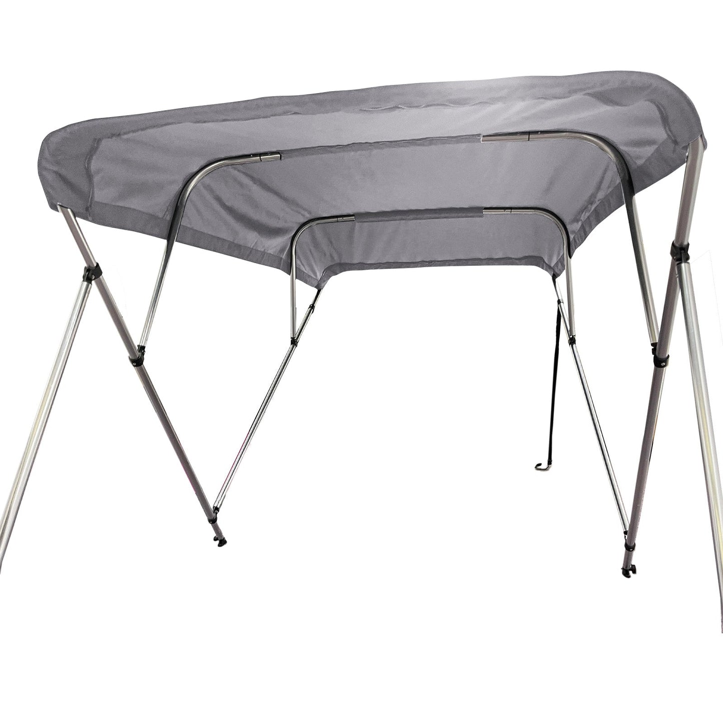 Savvycraft Waterproof 4 Bow Bimini Top Round Tube Full Set 96" Long 54" Height