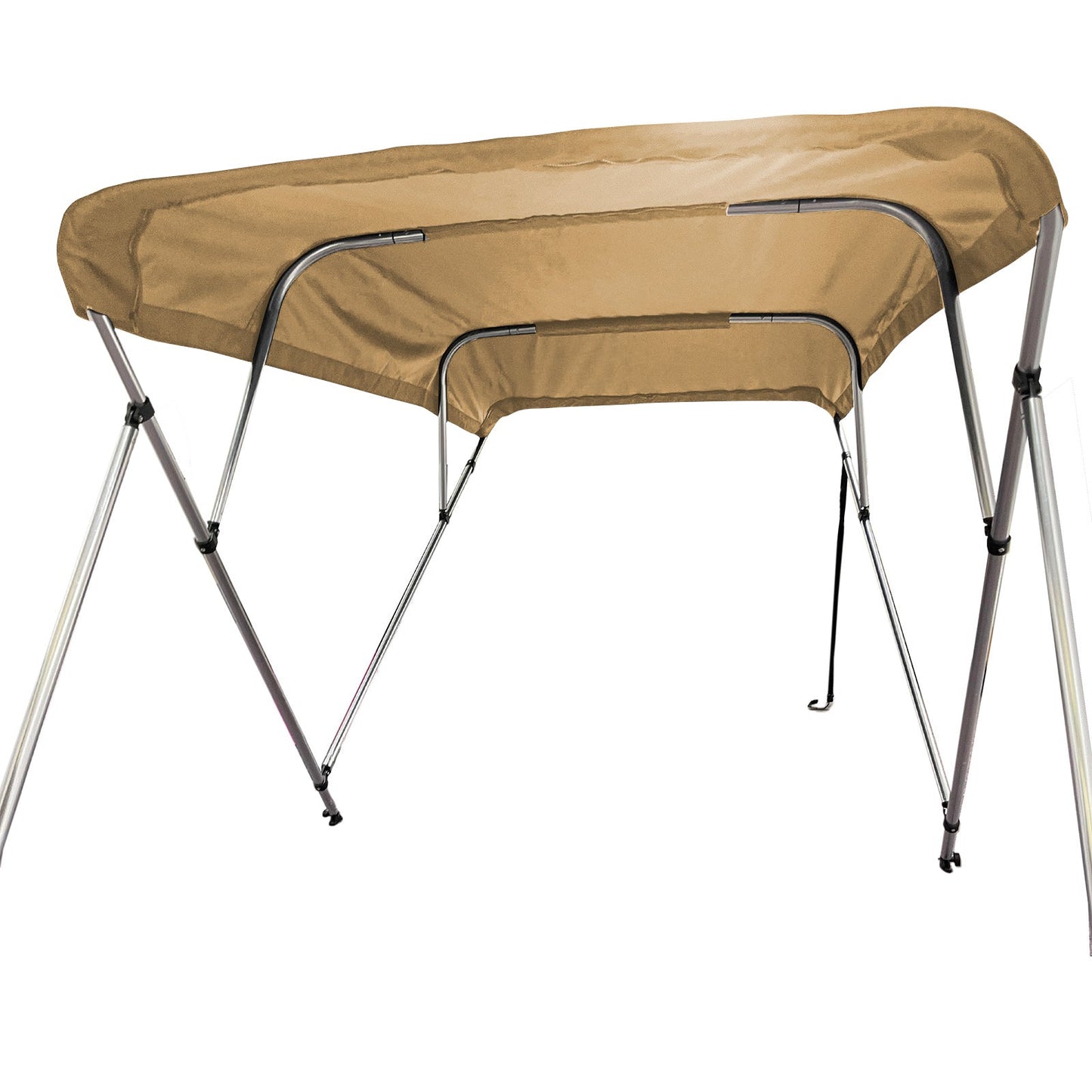 Savvycraft Waterproof 4 Bow Bimini Top Round Tube Full Set 96" Long 54" Height
