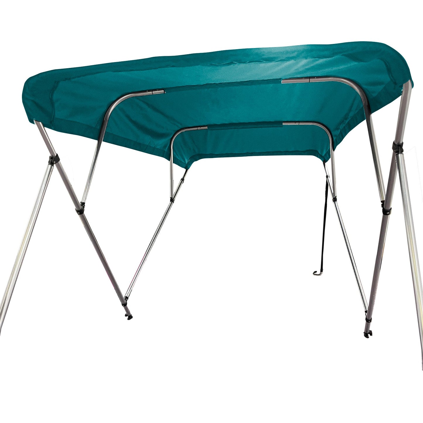 Savvycraft Waterproof 4 Bow Bimini Top Round Tube Full Set 96" Long 54" Height