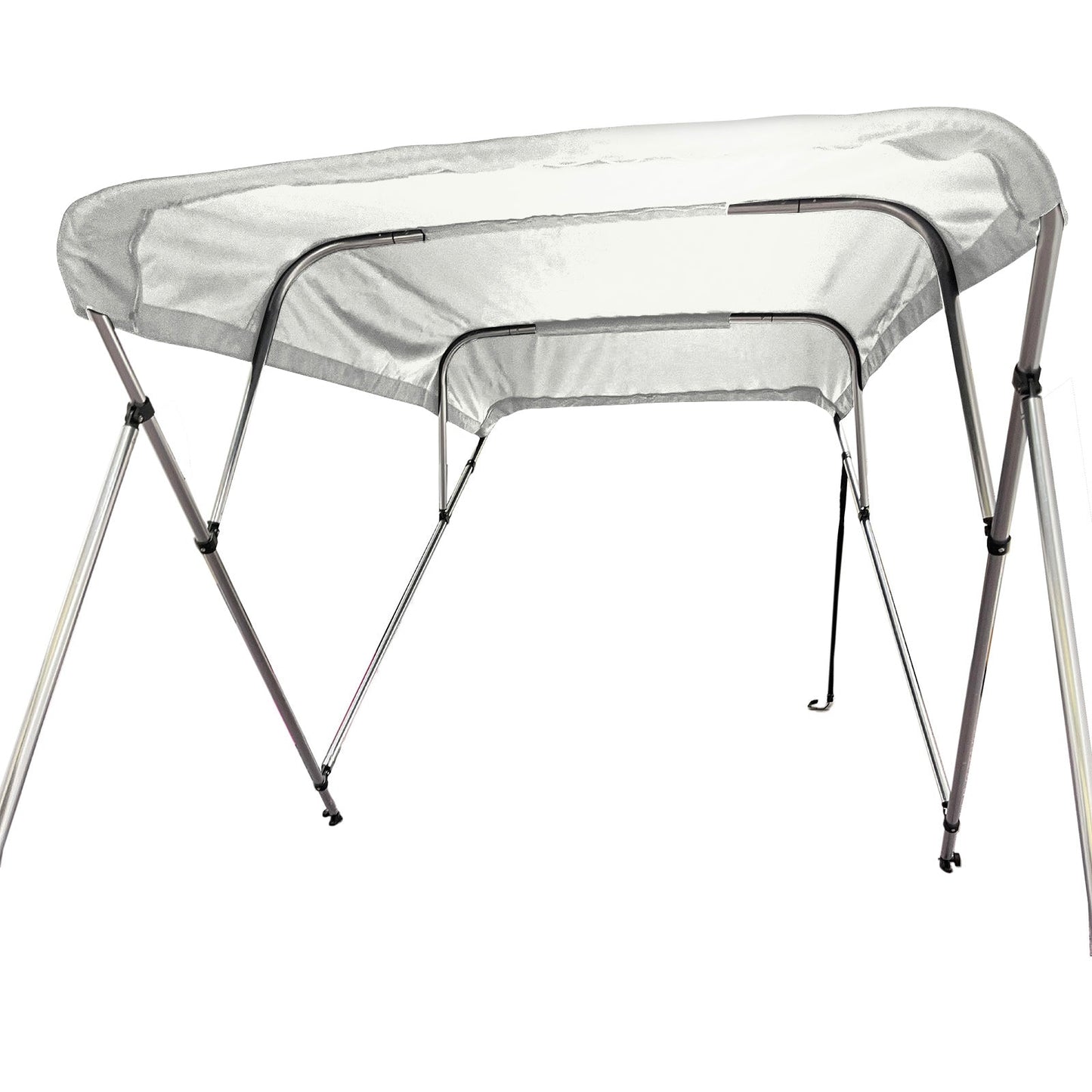 Savvycraft Waterproof 4 Bow Bimini Top Round Tube Full Set 96" Long 54" Height