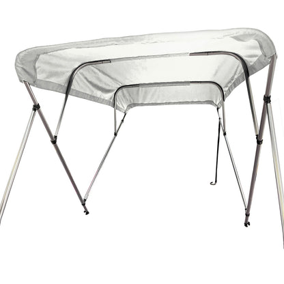 Savvycraft Waterproof 4 Bow Bimini Top Round Tube Full Set 96" Long 54" Height