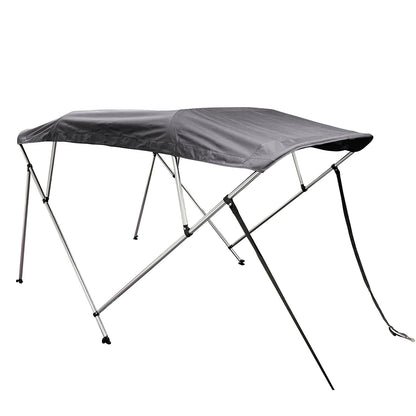 Savvycraft Waterproof 4 Bow Bimini Top Round Tube Full Set 96" Long 54" Height