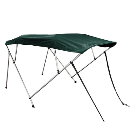 Savvycraft Waterproof 4 Bow Bimini Top Round Tube Full Set 96" Long 54" Height