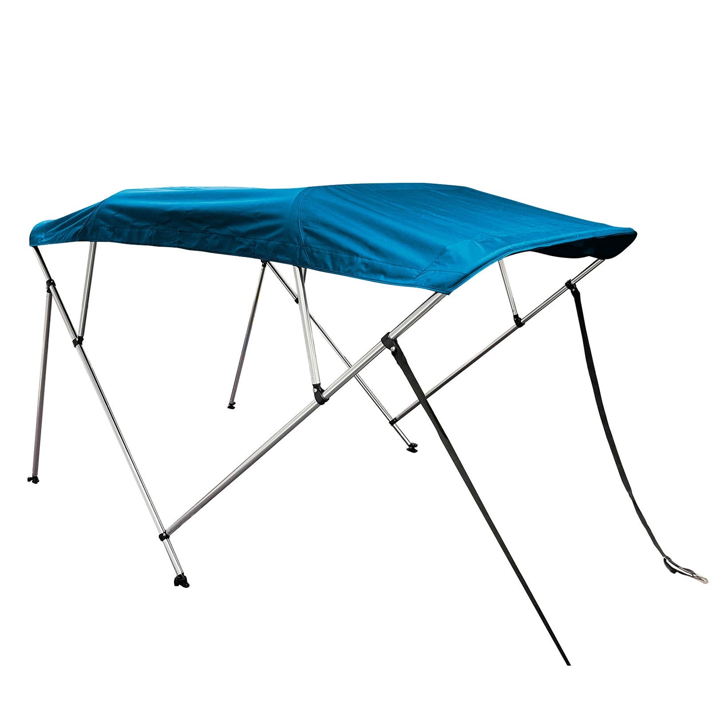 Savvycraft Waterproof 4 Bow Bimini Top Round Tube Full Set 96" Long 54" Height