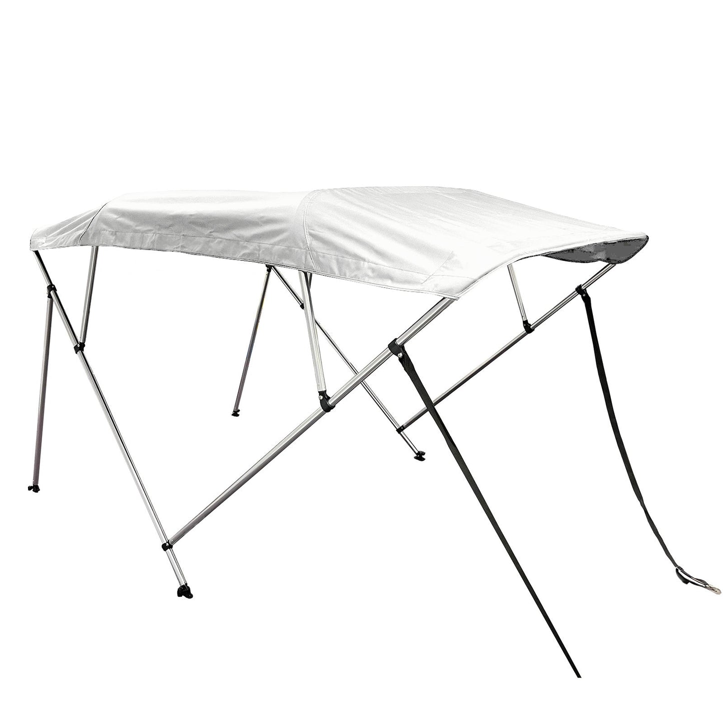 Savvycraft Waterproof 4 Bow Bimini Top Round Tube Full Set 96" Long 54" Height