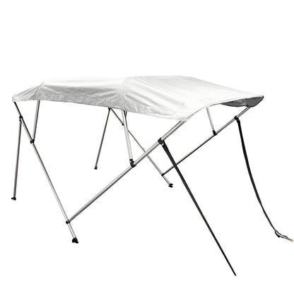 Savvycraft Waterproof 4 Bow Bimini Top Round Tube Full Set 96" Long 54" Height