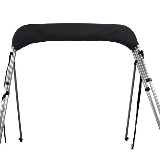 Savvycraft Waterproof 3 Bow Bimini Top Round Tube Full Set 72" Long 54" Height