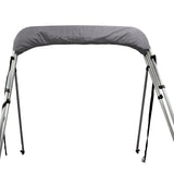 Savvycraft Waterproof 3 Bow Bimini Top Round Tube Full Set 72" Long, 54" High