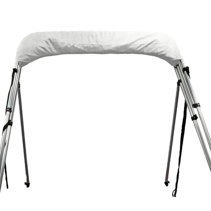 Savvycraft Waterproof 3 Bow Bimini Top Round Tube Full Set 72" Long, 54" High