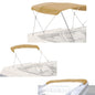 Savvycraft Waterproof 3 Bow Bimini Top Replacement Canvas 72" Long