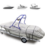 Savvycraft 900D Ski & Wakeboard Tower Boat Covers Fits V-Hull Runabout with Ski/Wakeboard Towers