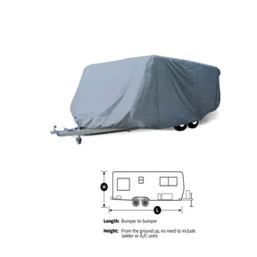 Elite Economic Guard Travel Trailer Camper Covers SAVVYCRAFT