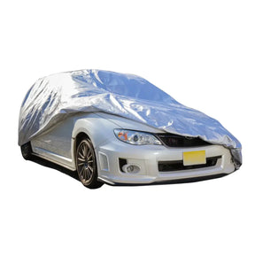 Silver ShieldAll Ultimate Car Cover, designed to protect against weather elements.