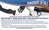 SavvyCraft x EliteShield Flat Bottom Style Insulated Soft Cooler Fish Storage Bag