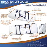 SavvyCraft x EliteShield Flat Bottom Style Insulated Soft Cooler Fish Storage Bag