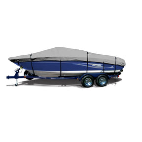 SavvyCraft® Marineshield Tri-Hull I/B Boat Cover SAVVYCRAFT
