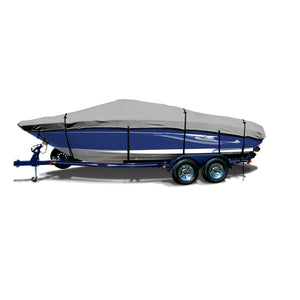 SavvyCraft EliteShield Tri-Hull I/B Boat Cover