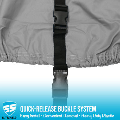 SavvyCraft EliteShield Pro Bass Style OB Boat Cover