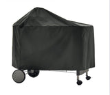Savvycraft Premium HD Polyester Grill BBQ Cover 60.24/64.17"L x 22.44"W x 45.28/42.91"H Black