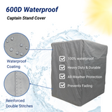 SavvyCraft® Waterproof Pontoon Boat Captain Stand Cover