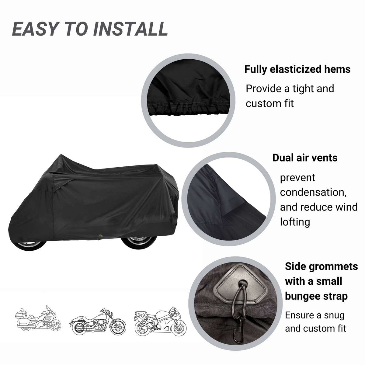TitanShield Motorcycle Cover
