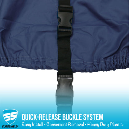 SavvyCraft EliteShield Pro Bass Style OB Boat Cover