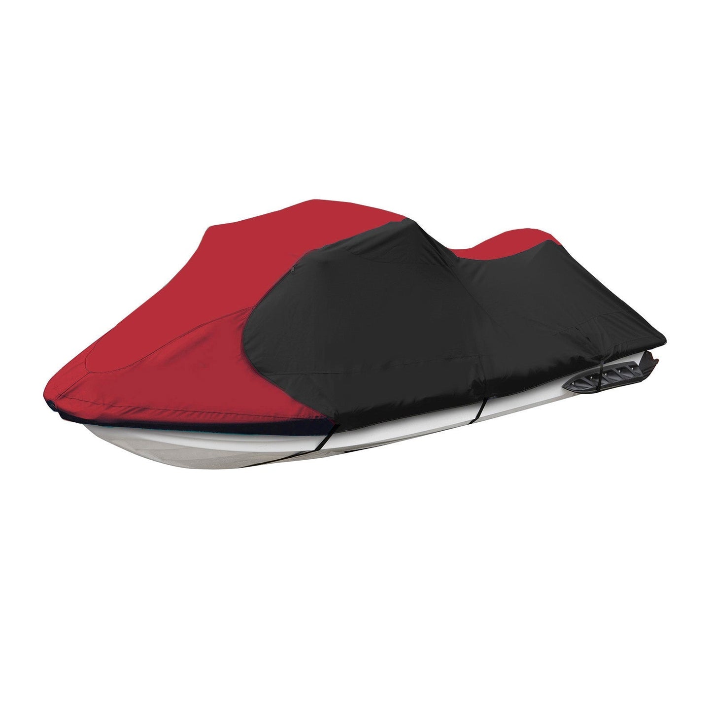 EliteShield JetPro Jet Ski Covers burgundy and black two tone color
