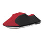 EliteShield JetPro Jet Ski Covers burgundy and black two tone color