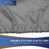 SavvyCraft® Elite ProShield V-Hull Cuddy Cabin Boat Covers