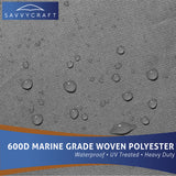 SavvyCraft® Elite ProShield V-Hull Cuddy Cabin Boat Covers